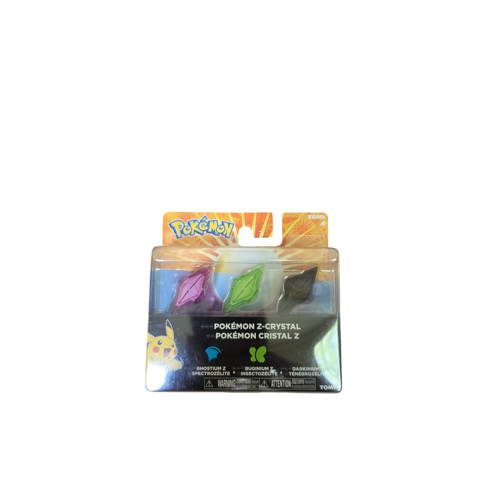 Pokemon Z-Crystal Cristallo Ghostium Buginium Darkinium Tomy New Sun Moon‎